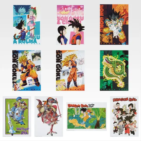 ドラゴンボール」孫悟空、ブルマ、超サイヤ人、魔人ベジータが“一番 ドラゴンボール 悟空 フィギュア&クリアポスター