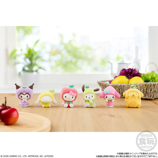 ポムポムプリン×パイナップル、シナモン×レモン…サンリオキャラクター
