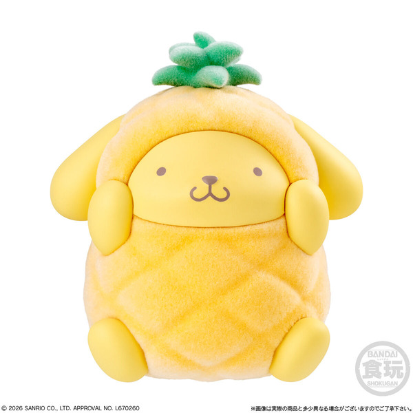 ポムポムプリン×パイナップル、シナモン×レモン…サンリオキャラクター