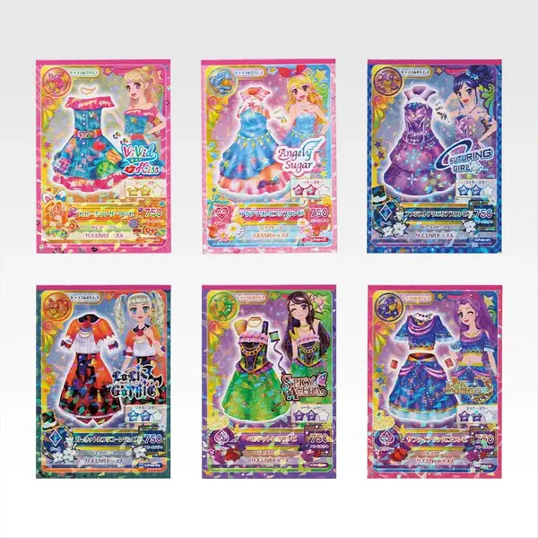あ*い様 アイカツカード いちご、ユリカセット アイカツ！」いちご＆ユリカのプレミアムレアドレスがアクセサリー