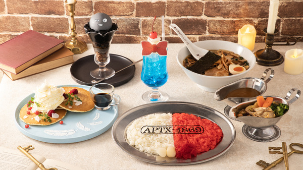 コナン」松田陣平、萩原研二らがパスタに☆ APTX4869カレーや“マジで