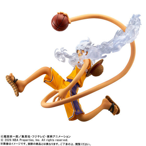 NBA ルフィ ワンピースベースショップ 5体セット 新品　未開封 ONE PIECE ×NBA MASTER STARS PIECE THE MONKEY.D.LUFFY LOS ANGELES