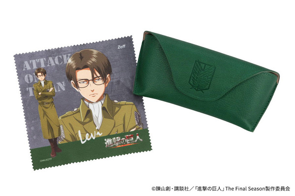 進撃の巨人」エレン、リヴァイ、ジャン、ハンジをイメージ！「Zoff」初