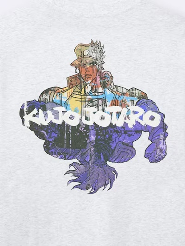 ジョジョ」×「GU」初コラボ！ 承太郎、DIO、徐倫たちのグラフィックT