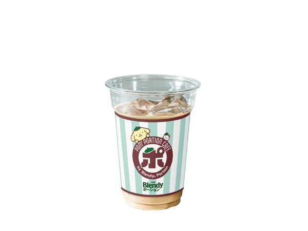 ポムポムプリンがカフェ店長に♪ 美味しいアイスドリンクが楽しめる
