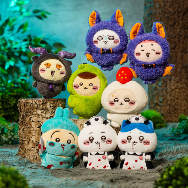 ちいかわ＆ハチワレが血みどろナースに!?「ちいかわ」ハロウィン仮装