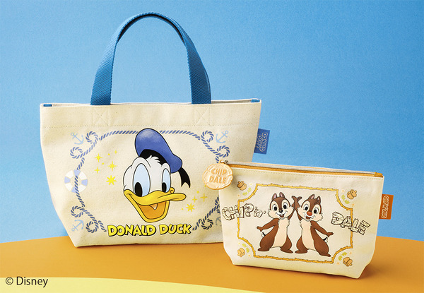 ディズニー」ドナルドとチップ＆デールがとびきり元気にはみだしちゃっ