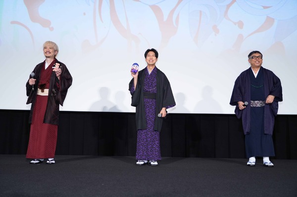 神谷浩史の和装が魅力的！「劇場版モノノ怪」の特別イベント