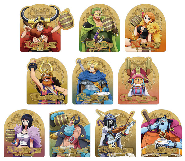 ワンピース」“麦わらの一味”を雄々しく描き下ろし！新グッズが登場