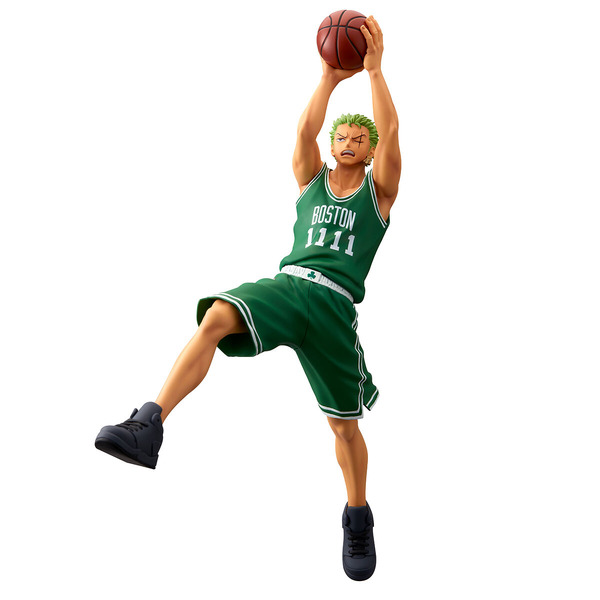 ワンピース」NBA選手になったシャンクス＆ゾロのフィギュアが登場