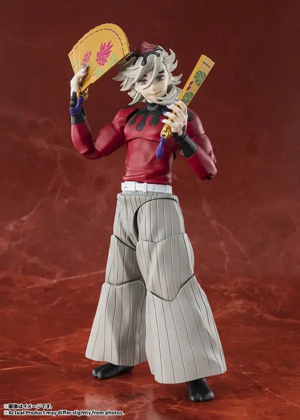 いい夜だねぇ―「鬼滅の刃」上弦の弐・童磨のフィギュアが登場！ 扇つき