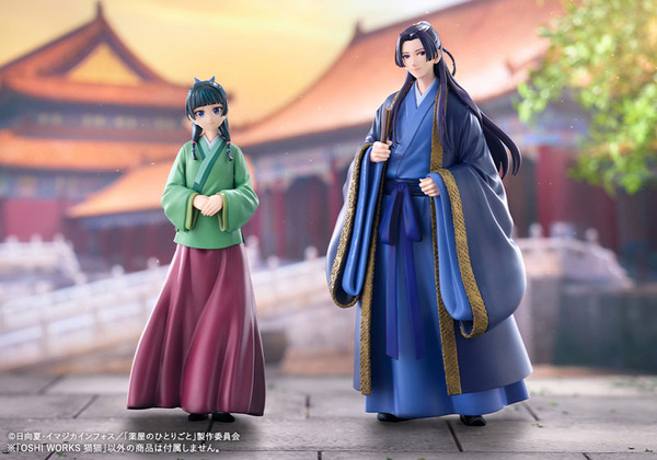 推し活を彩る！「薬屋のひとりごと」の猫猫＆壬氏フィギュア登場