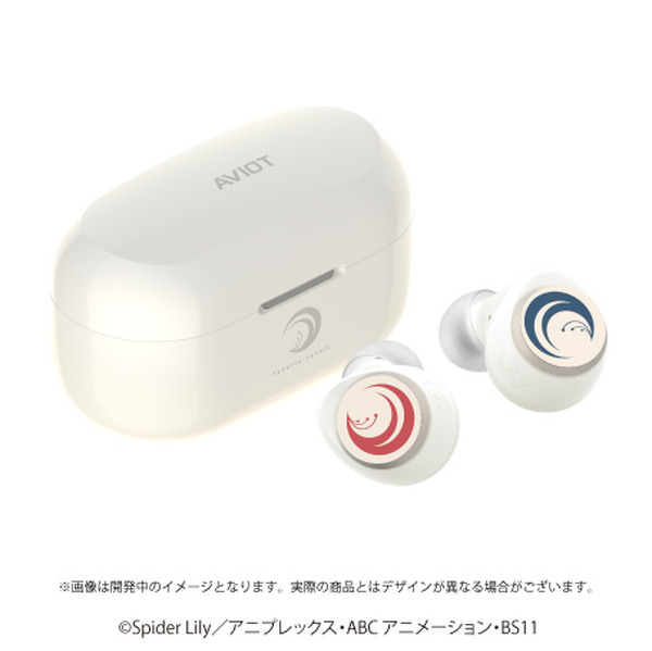 リコリスリコイル　ワイヤレスイヤホン リコリコ」千束、たきならの新録ボイス搭載！ワイヤレスイヤホンが発売