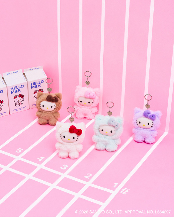 ハローキティ　チャーム39個セット キティが大阪らしく“レオパード柄”に☆ 限定グッズ＆即完アイテムが