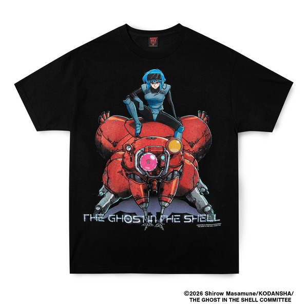 「攻殻機動隊」新作アニメのTシャツや、メタリックボトルほか新グッズがラインナップ!「タチコマAI」も登場へ 「攻殻機動隊展」関西巡回展