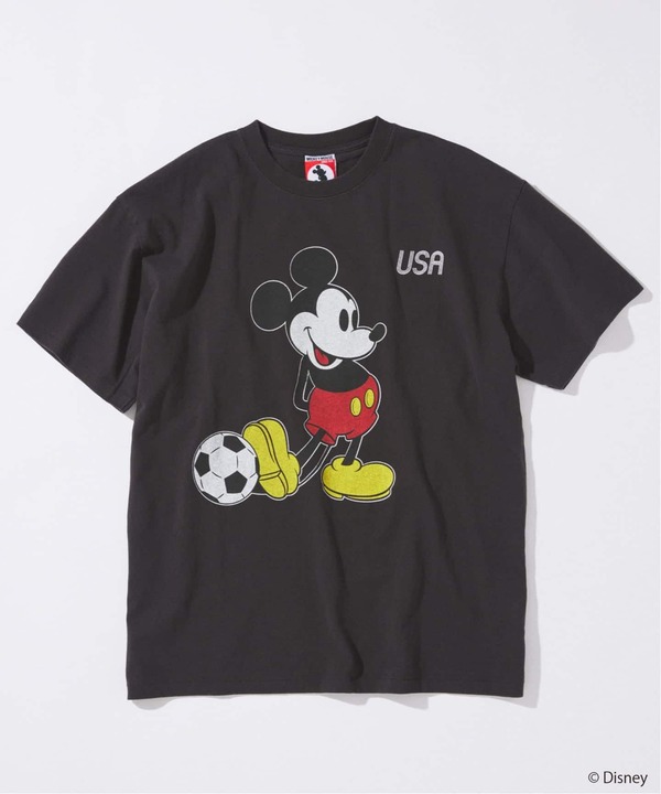 「ディズニー」ミッキー、ミニーたちの“サッカーTシャツ”登場☆ ジャーナル スタンダード別注!
