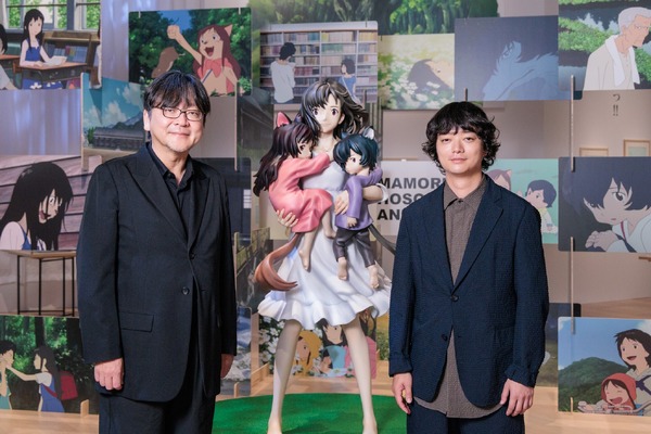 「細田守の原点/展」オープニングイベントに細田守監督と俳優・染谷将太が登場！ 細田監督「展覧会をきっかけに初めて原点を振り返りました」