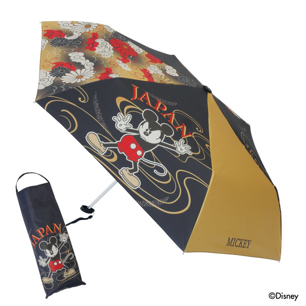 ディズニー」ミッキーが和の世界に！晴雨兼用傘＆エコバッグが新登場