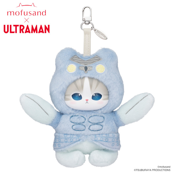 アニメジャパン mofusand×ウルトラマン Kiramekko 2個 ウルトラマンに扮したにゃんこが可愛すぎる♪ 「mofusand×ウルトラマン