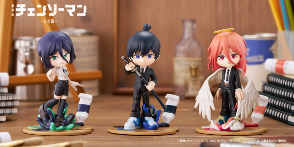 「チェンソーマン」レゼ篇よりレゼ・アキ・天使の悪魔のデフォルメフィギュアが登場！カートゥーン風のフォルムがかわいい♪