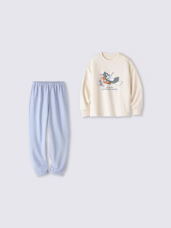 「トムとジェリー」すやすや眠るトム&ジェリー&タフィーがかわいすぎる…♪ GUよりキッズ用ルームウェア3種が新登場!