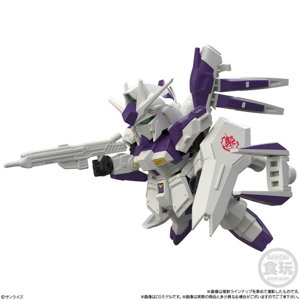 Hi-vガンダム、サザビーのミニフィギュアが収録! 「MOBILITY JOINT GUNDAM」がプレバンで予約受付中!EXパーツでサザビーはナイチンゲールに換装可能!?