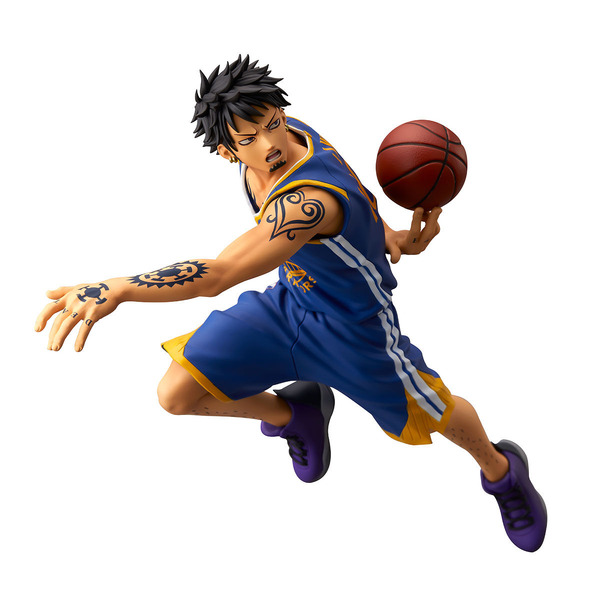 新品未使用 ワンピース NBA トラファルガー・ロー 4点セット ローのカッコいいパスに痺れる♪ 「ワンピース」×NBAコラボの