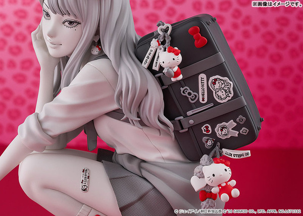 怖さと可愛さが共存…!?「ハローキティ」と「富江」コラボフィギュアがあみあみより発売！