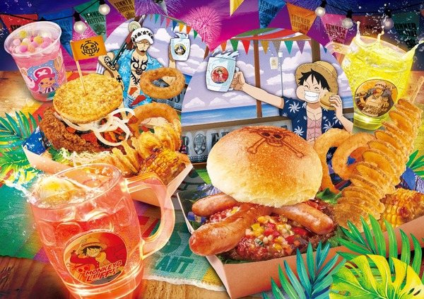 み*こ様 【未使用】ルフィ 缶バッジ 34点 セット まとめ売り 輩 USJ 麦 ワンピース」ルフィやローと乾杯！焼きそばや光るドリンクカップなど