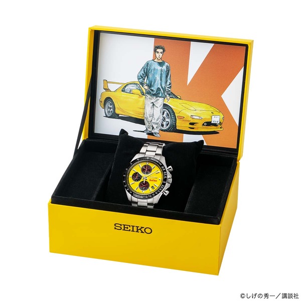 頭文字D」高橋啓介の愛車“RX-7”をイメージ！腕時計が登場＆限定1995点