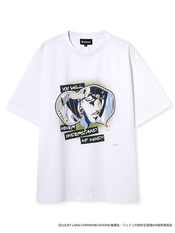 NUMBER (N)INE × ジョジョの奇妙な冒険 ブチャラティ Tシャツ　M ジョジョ」ブチャラティのカリスマTシャツ登場ッ！“きさまにオレの心は