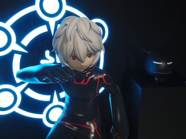 ワールドトリガー展」黒トリガー遊真のオブジェがかっこいい