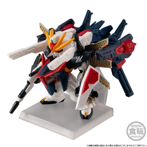 ガンダム系ミニフィギュア？ 月が見えた！”「ガンダムX」ガンダムDX＆Gファルコンのミニフィギュア