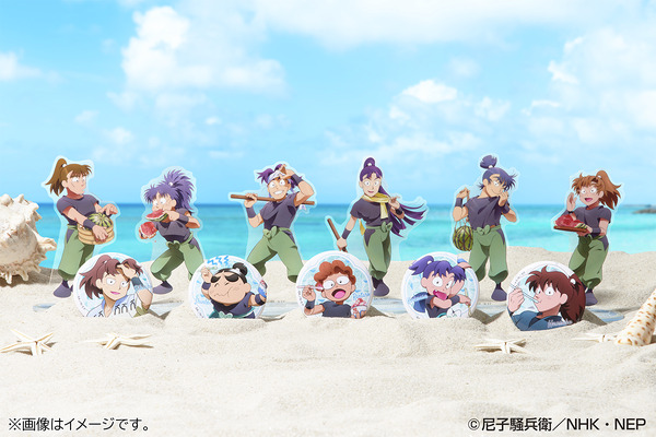 「忍たま乱太郎」土井先生＆利吉に六年生も♪ 夏らしい描き下ろしで登場の「ローソン」コラボ開催【8月25日～】 | アニメ！アニメ！