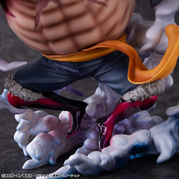 ルフィのギア4“弾む男”の迫力が凄い…！「ONE PIECE」ルフィの鬼気迫る