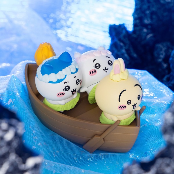 ちいかわ」セイレーンから逃げろ～！ゼンマイフィギュア登場