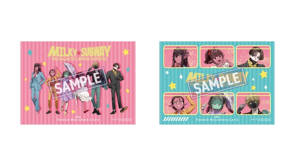 銀河特急 ミルキー☆サブウェイ」タワレコカフェ開催！レトロドレス姿