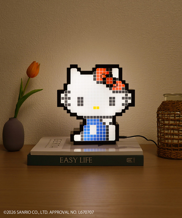 ハロ～！キティでーす！」キティがあいさつしてくれる！レトロかわいい