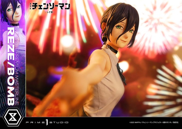 【チェンソーマン レゼ篇】Soul Studio レゼ 1/6 レジンスタチュー 23万8,590円ものサイズ感!!「チェンソーマン レゼ篇」レゼ／ボムが全高