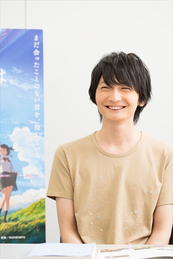 新海誠最新作 君の名は 藤井司役 島崎信長インタビュー 映画を観て自分が感じたことを大切にして欲しい 5枚目の写真 画像 アニメ アニメ