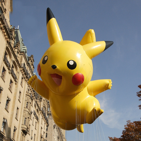 ピカチュウ、ニューヨークの空を飛ぶ 感謝祭の恒例行事、今年も開催