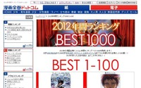「黒子のバスケ」が大躍進　319位→2位　漫画全巻ドットコム、2012年ベスト1000発表 画像