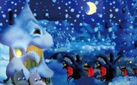 パペットアニメ映画「ムーミン谷とウィンターワンダーランド」12月2日公開決定 画像