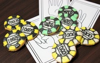 「賭ケグルイ」のカジノチップ型クッキーを作ってみた！アニメシ作ってみた第24回 画像