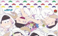 「おそ松さん」六つ子、天使の寝顔　“アニメイト”フェアで非売品グッズをゲット！ 画像