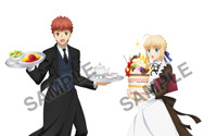 「Fate/stay night×アニメイトカフェ」 メイドセイバー＆執事士郎の描き下ろしに注目 画像