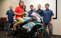 マン島TTレースに挑戦　初音ミク、痛単車が参戦マシン公開 画像