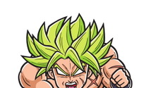 「ドラゴンボール超×ビックリマン」コラボ、ブロリーがあの絵柄に！ “スーパーゼウス悟空”も誕生 画像