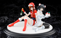 「シュタインズ・ゲート ゼロ」紅莉栖＆まゆりがミニスカ“クリスマス”コスでフィギュア化 画像