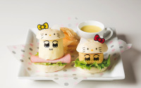 「ポプテピピック」×「サンリオ」コラボカフェ開催！ちくわがストローに!? 画像